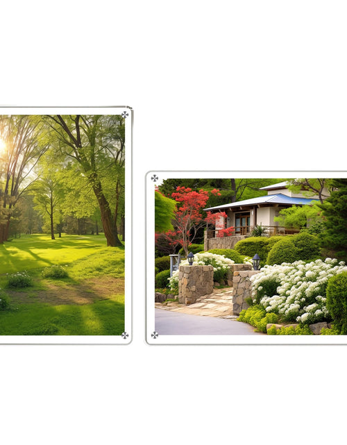 Load image into Gallery viewer, 4Pcs Acrylic Photo Frames 5x7In Photo Display Vertically Horizontally Free Standing Desktop Picture Frame High Definition Magnetic Frameless Photo Hol
