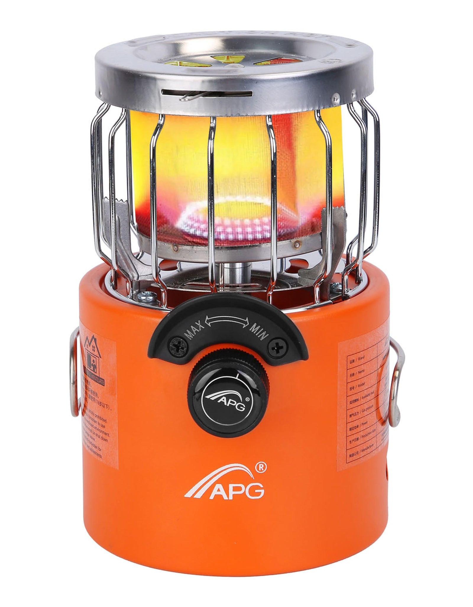 2000W 2 In 1 Camping Stove Tent Heater Outdoor Gas Stove Portable Backpacking Stove with 3 Modes 360� Radiant Heating for Camping Hiking Picnic BBQ