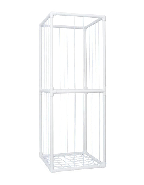 Load image into Gallery viewer, Stuffed Animal Storage PVC Plush Organizer Shelf Plush Stuffed Animal Holder Standing Kids Toy Storage Cage with Elastic Band for Nursery Play Room Be

