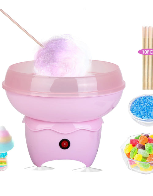 Load image into Gallery viewer, Cotton Candy Maker Portable Cotton Candy Machine Electric Cotton Candy Express for Kids Christmas Gift Birthday

