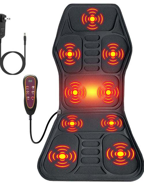 Load image into Gallery viewer, Full Body Massage Chair Pad, Heat, Pinpoint Vibration, Timer
