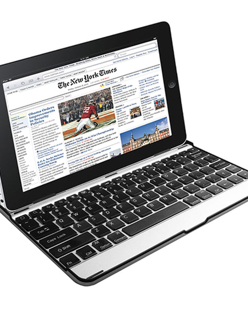 Load image into Gallery viewer, Aluminum alloy cover, Silver and black, Wireless keyboard,
