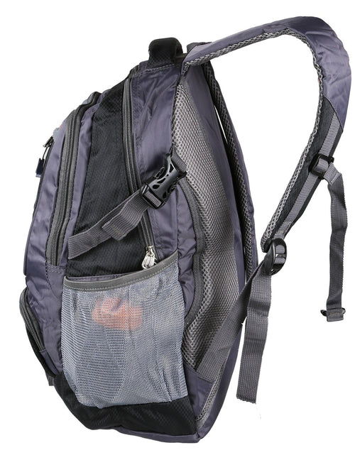 Load image into Gallery viewer, Unisex School Backpack Casual Travel Shoulder Bag W/ Adjustable Straps Dual-Water Bottle Pouch Multiple Zippered Pockets For Gym Sports Travel School
