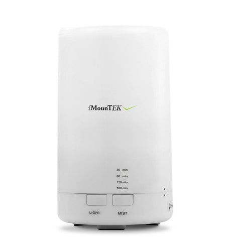 Mini Cool Mist Humidifier with Aroma Diffuser & LED Lights - 4 Timer Settings, Ideal for Office, Home, Vehicle, Study, Yoga, Spa