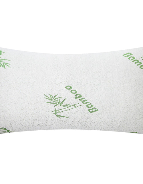 Load image into Gallery viewer, Bamboo Memory Foam Pillow Hypoallergenic Bed Pillow For Head Neck Rest Sleeping Shredded Pillow W/ Washable Cover
