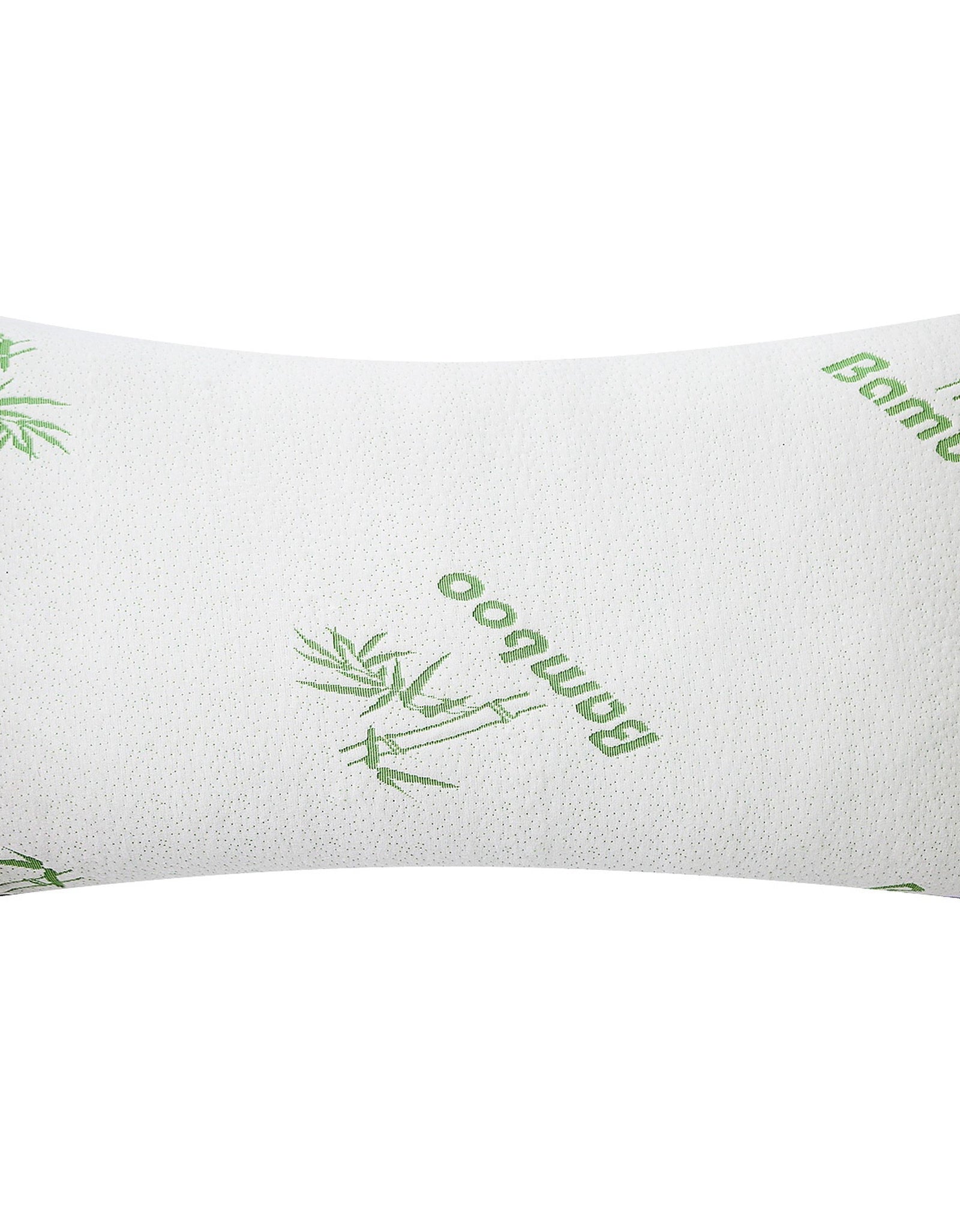 Bamboo Memory Foam Pillow Hypoallergenic Bed Pillow For Head Neck Rest Sleeping Shredded Pillow W/ Washable Cover