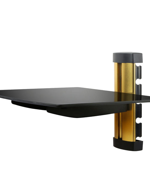 Load image into Gallery viewer, Floating Wall Mounted Strengthened Tempered Glass Shelf for DVD Cable Boxes
