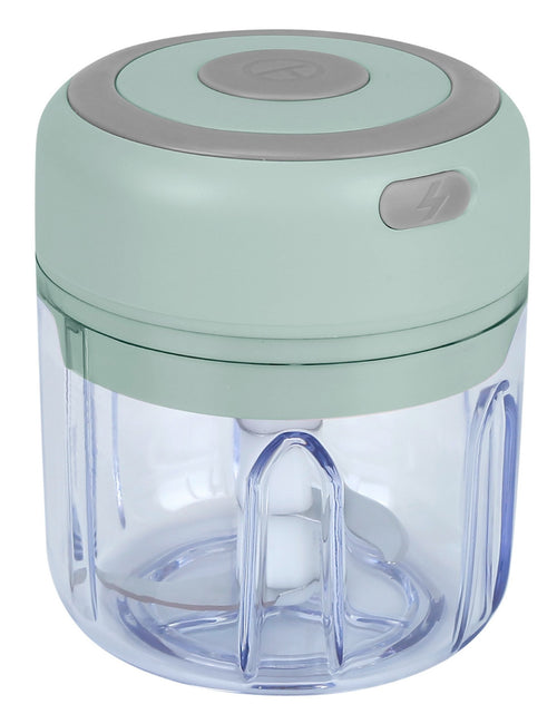 Load image into Gallery viewer, Cordless Mini Electric Garlic Chopper - Rechargeable, 8.45OZ - Ideal for Food, Chili, Nuts, Onions, and More
