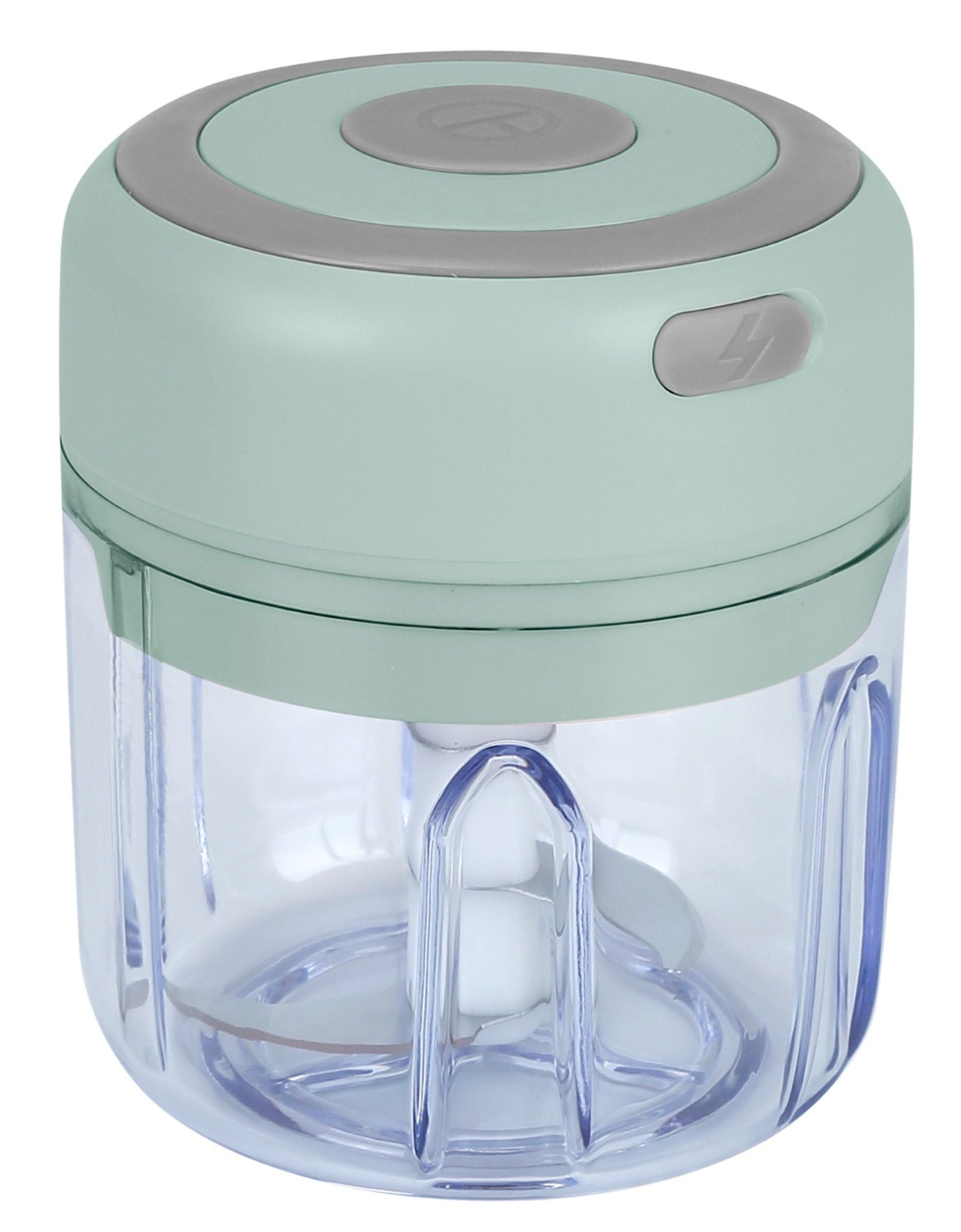 Cordless Mini Electric Garlic Chopper - Rechargeable, 8.45OZ - Ideal for Food, Chili, Nuts, Onions, and More