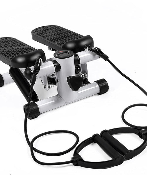 Load image into Gallery viewer, Mini Fitness Stepper w/ 2 Resistance Bands &amp; LCD Monitor - Max 330.7LBS Load - Quiet Stair Stepper
