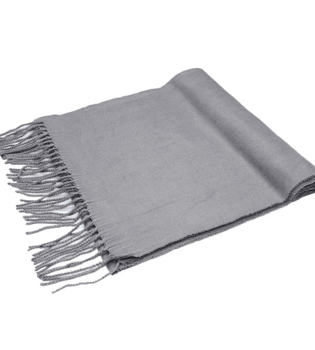Mens Womens Oversize Cashmere Wool Shawl Wraps Blanket Winter Solid Scarf Soft Pashmina 79" X 28"