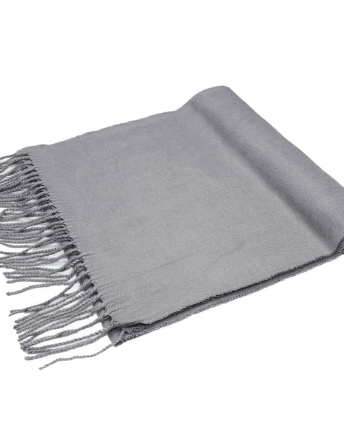 Load image into Gallery viewer, Mens Womens Oversize Cashmere Wool Shawl Wraps Blanket Winter Solid Scarf Soft Pashmina 79" X 28"
