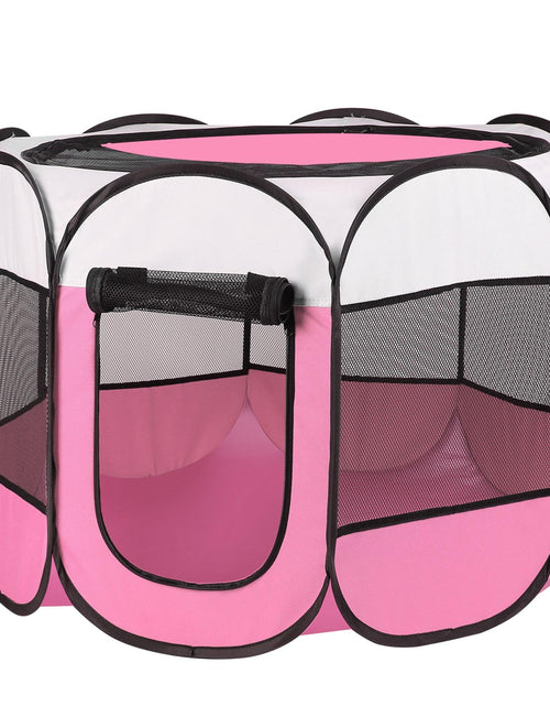 Load image into Gallery viewer, Portable Foldable Pet Tent Exercise Pen Kennel Removable Zipper Top and Bottom Water Resistant Indoor Outdoor Use For Dogs Cats Other Pets
