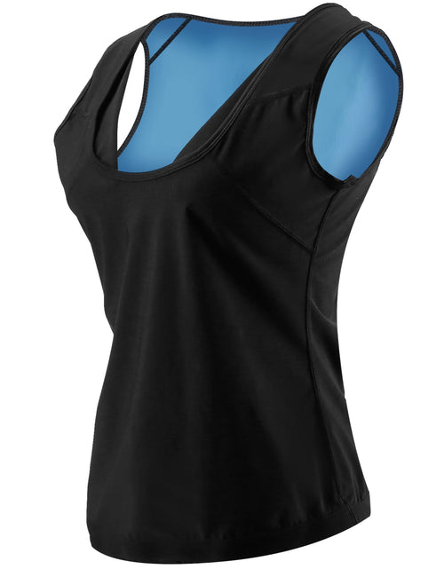 Load image into Gallery viewer, Women Sweat Vest Waist Trainer Shaper Heat Trapping Pullover Sweat Gym Vest Slimmer Sauna suits Sweat Body Shaper Vest

