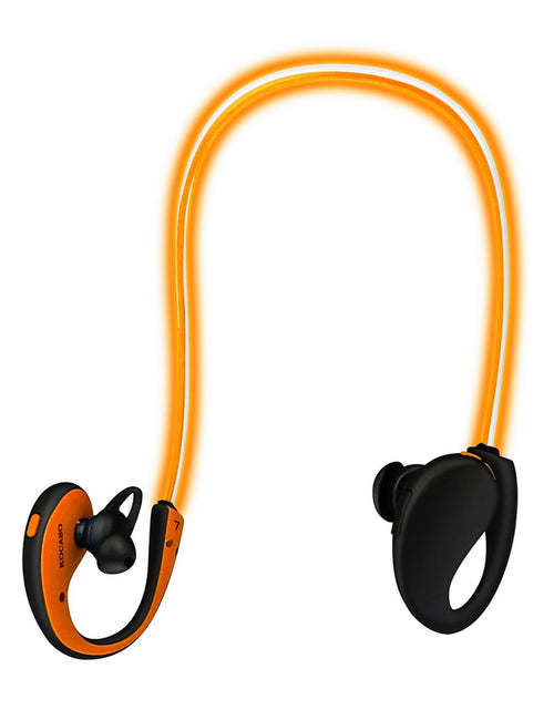 Load image into Gallery viewer, Wireless Neckband Earphones V4.1 HD Stereo Sweat-proof Headphones with LED Light Mic - 8Hrs Work, Running - 1 Pack

