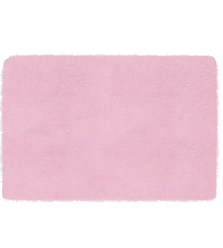 Fluffy Bedroom Rug 4� x 2.6� Anti-Skid Shaggy Area Rug Decorative Floor Carpet Mat for Nursery Bedroom Living Room