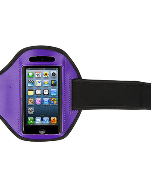 Load image into Gallery viewer, Phone Armband Case Adjustable Sweat-Resistant Armband Phone Holder Fit for iPhone5 Or Cellphones Under 4in For Running Jogging Riding Hiking Gym
