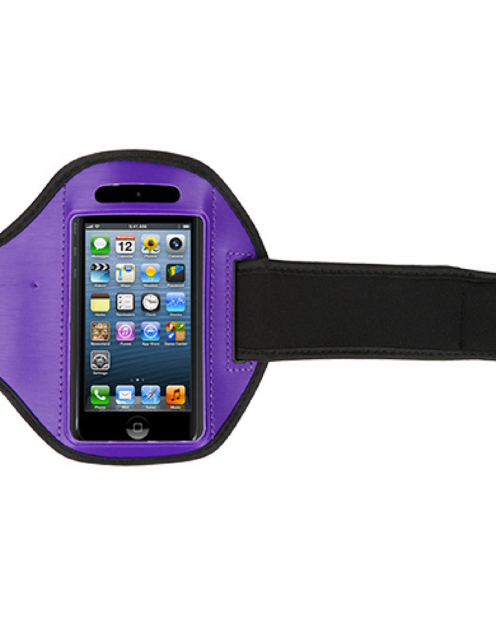 Phone Armband Case Adjustable Sweat-Resistant Armband Phone Holder Fit for iPhone5 Or Cellphones Under 4in For Running Jogging Riding Hiking Gym