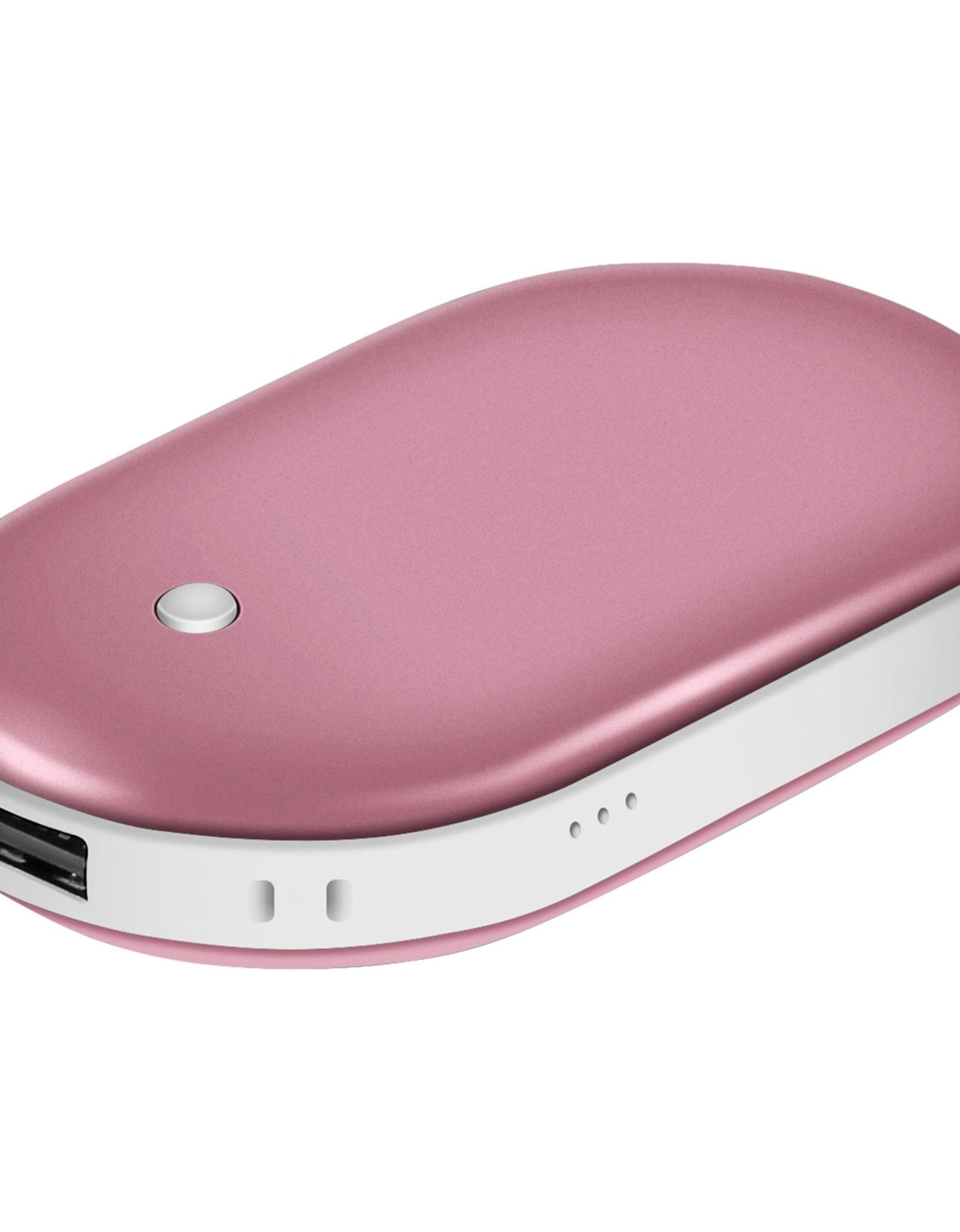 5000mAh Portable Hand Warmer & Power Bank - Rechargeable, Double-Sided Heating, Pocket Size