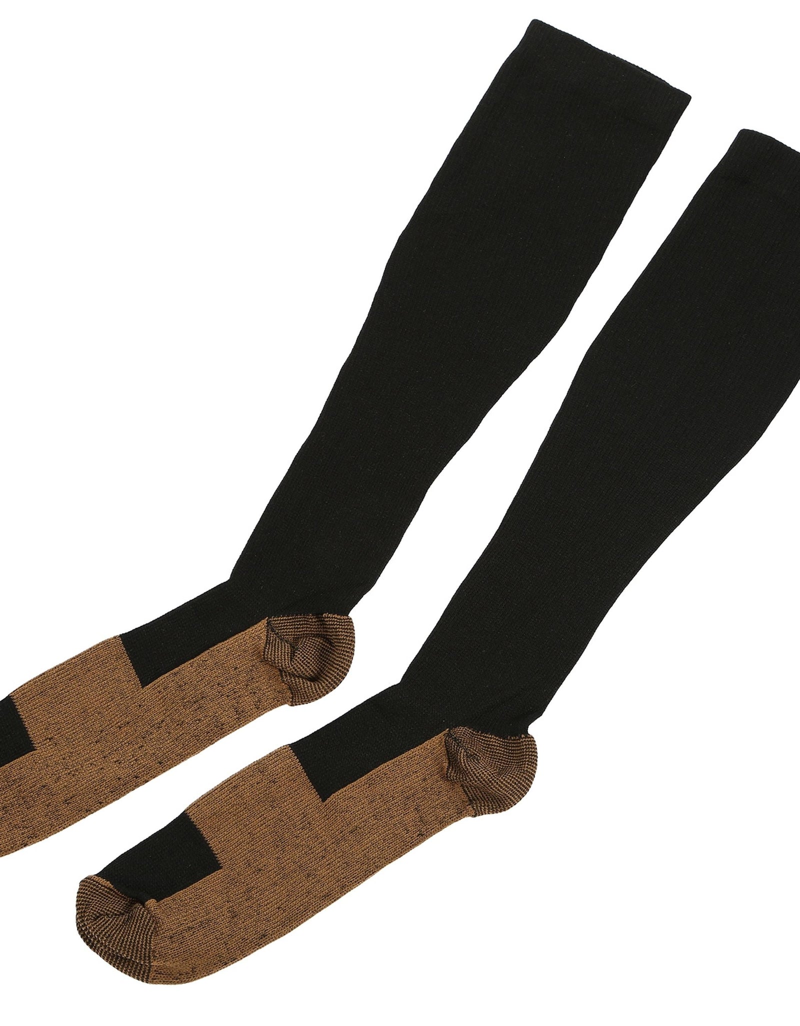 Unisex Copper Compression Socks Women Man Durable Hose Graduated Support Socks for Running Nursing Shin Splints Edema Swelling Recovery