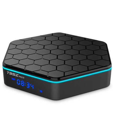 Android 7.1 TV Box, S912 Octa Core, 3GB RAM, 32GB Storage, 4K VP10, H.265 WiFi, USB2.0 Media Player (US/UK Plug)