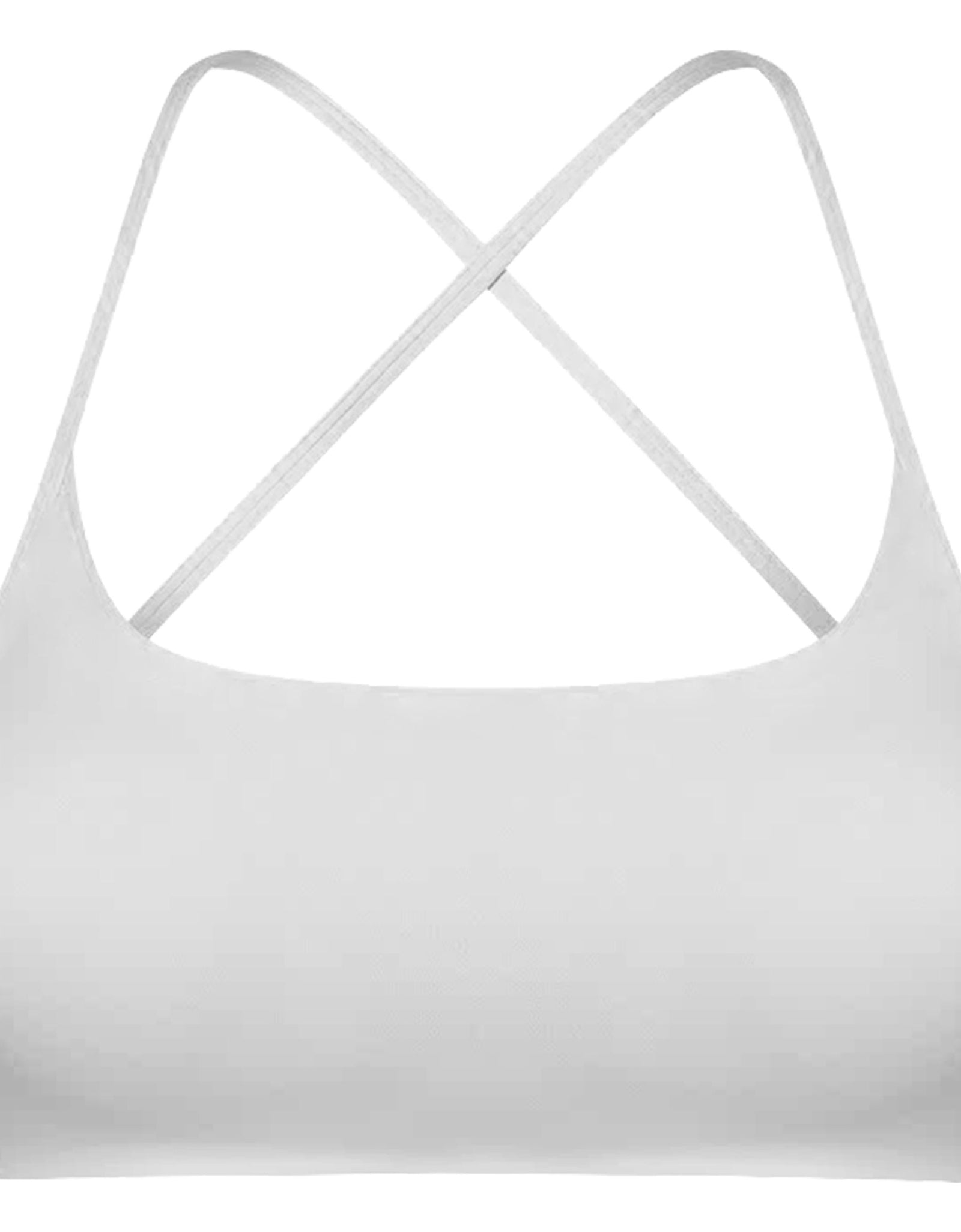Women Cross Back Sports Bra, Open Back, Thin Straps, Low Impact