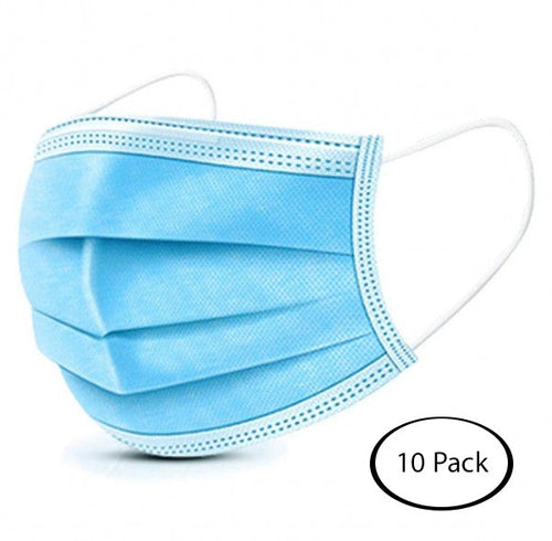 Load image into Gallery viewer, Disposable Protective Face Mask - Pack of 10
