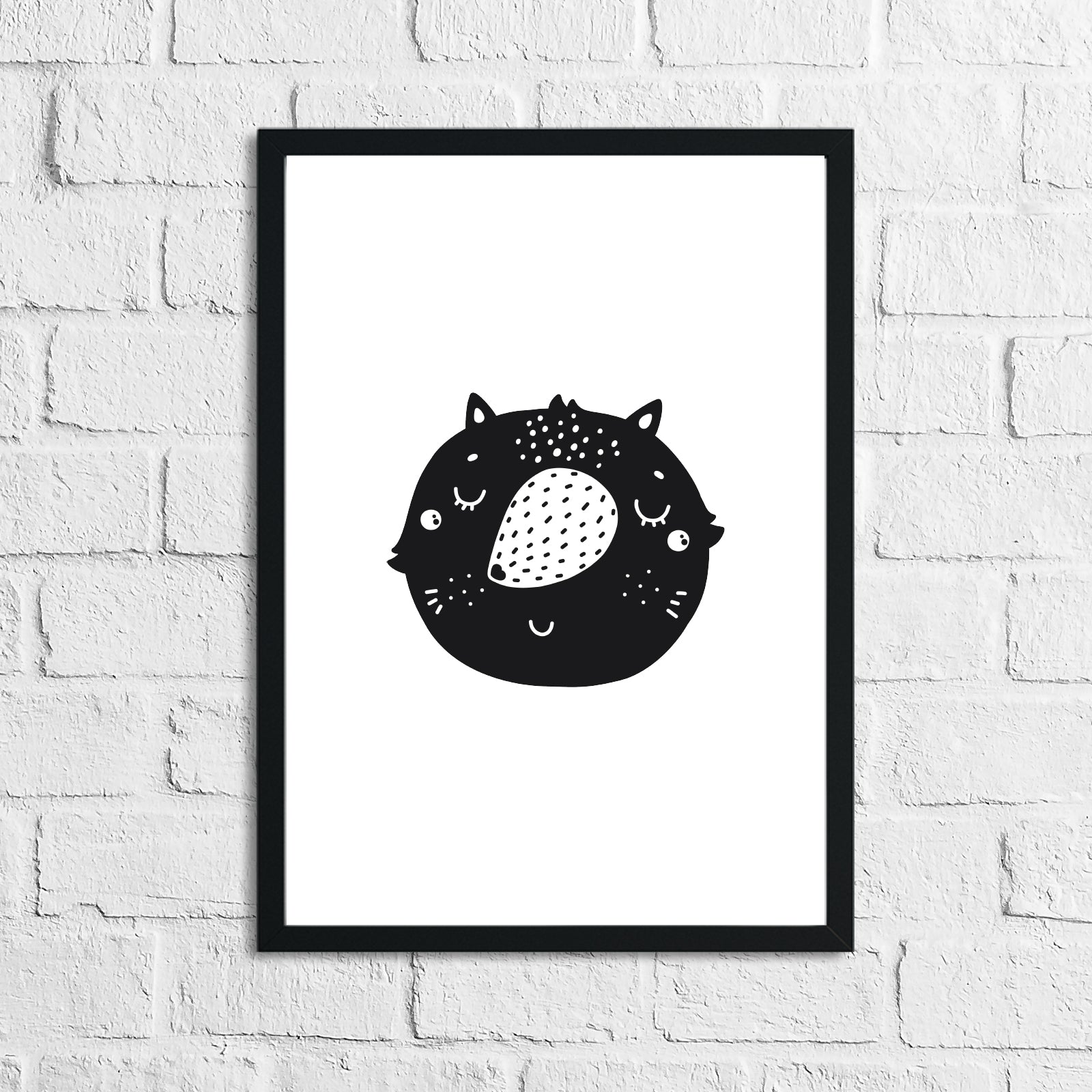 Scandinavian Fox Children's Nursery Room Wall Decor Print by WinsterCreations™ Official Store