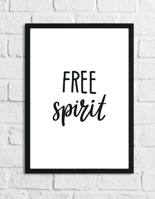 Load image into Gallery viewer, Scandinavian Free Spirit Children's Nursery Bedroom Wall Decor Print by WinsterCreations™ Official Store
