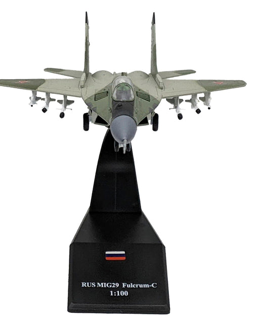 Load image into Gallery viewer, Mikoyan-Gurevich MiG-29 Fighter Aircraft "120th GvIAP Domna Airfield" (2001) Russian Air Force 1/100 Diecast Model Airplane
