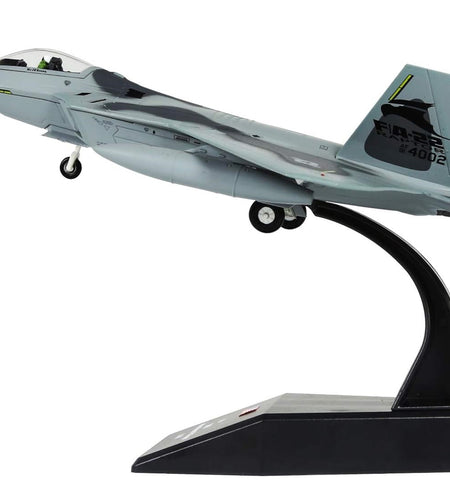 Lockheed Martin F-22A Raptor Stealth Aircraft "27th Figher Squadron 1st Operations Group Langley AFB" (2005) United States Air Force 1/100 Diecast Model Airplane