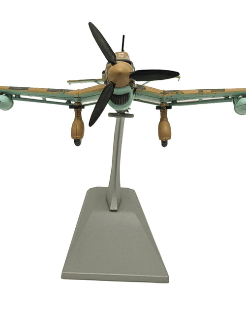 Load image into Gallery viewer, Junkers Ju 87R Trop Stuka Bomber Aircraft "Immelmann 6./StG 2 Libya" (1941) German Luftwaffe 1/72 Diecast Model Airplane
