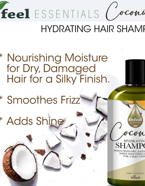 Load image into Gallery viewer, Difeel Essentials Hydrating Coconut - Shampoo 12 oz. by difeel - find your natural beauty
