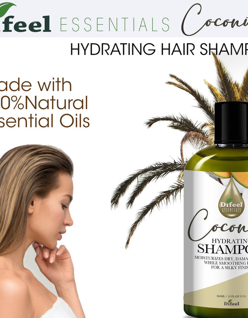 Load image into Gallery viewer, Difeel Essentials Hydrating Coconut - Shampoo 12 oz. by difeel - find your natural beauty
