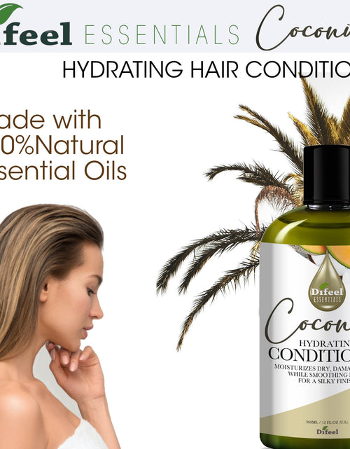 Load image into Gallery viewer, Difeel Essentials Hydrating Coconut - Conditioner 12 oz. by difeel - find your natural beauty
