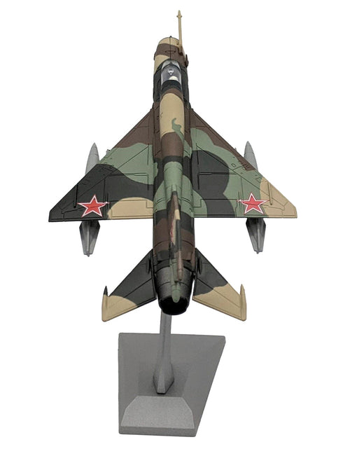 Load image into Gallery viewer, Mikoyan-Gurevich MiG-21SM Fishbed-J Fighter Aircraft "Soviet Air Force" 1/72 Diecast Model Airplane
