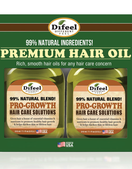 Load image into Gallery viewer, Difeel 99% Natural Moisturizing Hair Care Solutions - Pro-Growth 7.1 oz. - Deluxe 2-PC Gift Set by difeel - find your natural beauty
