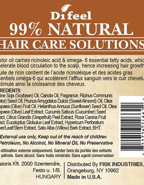 Load image into Gallery viewer, Difeel 99% Natural Moisturizing Hair Care Solutions - Pro-Growth 7.1 oz. - Deluxe 2-PC Gift Set by difeel - find your natural beauty
