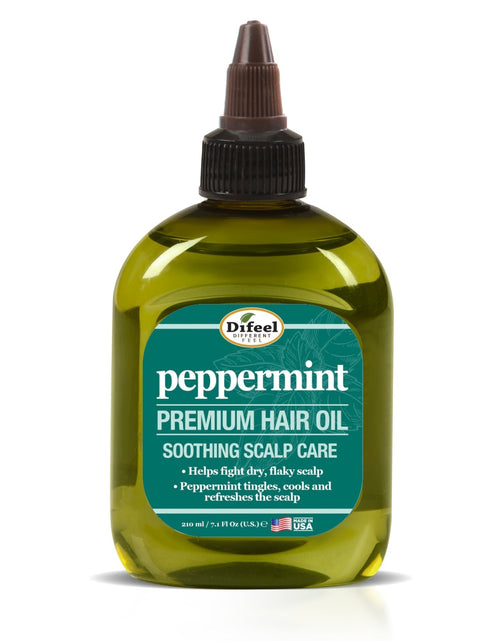 Load image into Gallery viewer, Difeel Peppermint Scalp Care Hair Oil 7.1 oz.- Deluxe 2-PC Gift Set by difeel - find your natural beauty
