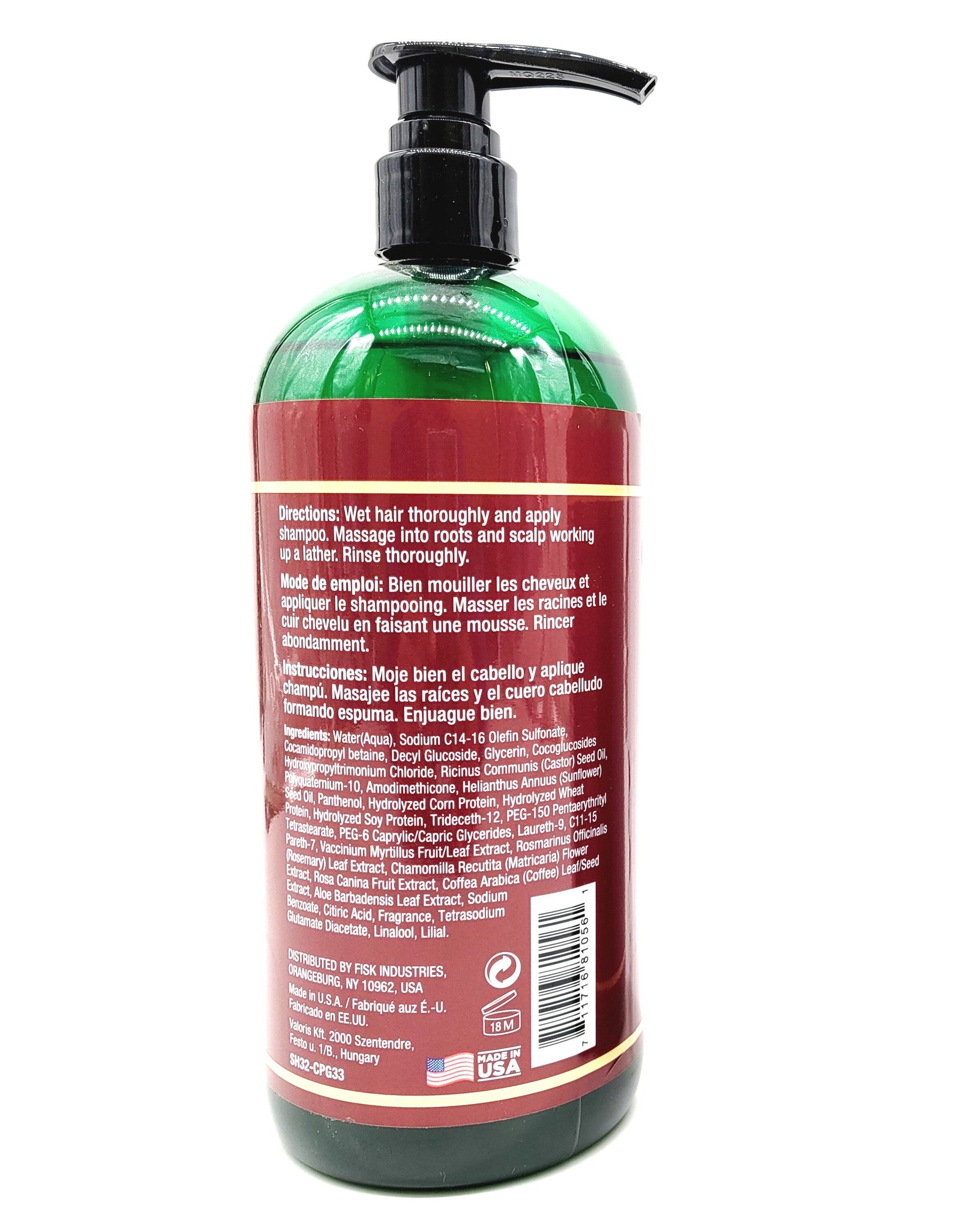 Difeel Castor Pro-Growth Shampoo 33 oz. by difeel - find your natural beauty