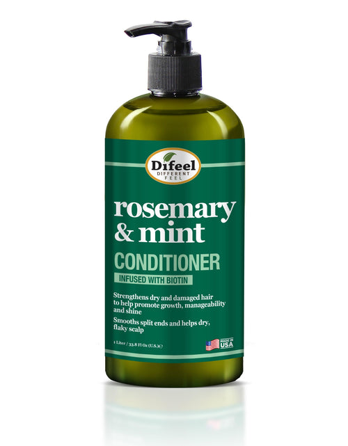 Load image into Gallery viewer, Difeel Rosemary and Mint Hair Strengthening Conditioner with Biotin 33.8 oz. by difeel - find your natural beauty
