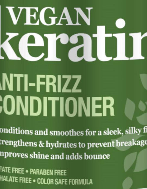 Load image into Gallery viewer, Difeel Vegan Keratin Anti Frizz Conditioner 33.8 oz. (Pack of 2) by difeel - find your natural beauty
