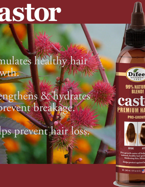 Load image into Gallery viewer, Difeel Castor Pro-Growth 4-PC Ultimate Hair Care Set - Shampoo 33.8oz, Conditioner 33.8oz, Hair Mask 12 oz.  &amp; Hair Oil 8oz by difeel - find your natural beauty
