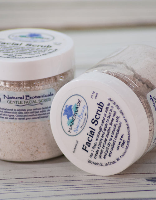 Load image into Gallery viewer, Natural Botanicals Face Scrub by Handmade Natural Beauty
