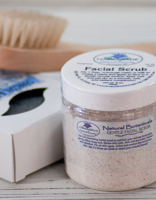 Load image into Gallery viewer, Natural Botanicals Face Scrub by Handmade Natural Beauty
