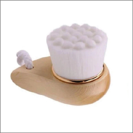 Load image into Gallery viewer, Facial Brush with Bamboo Handle by Choixe
