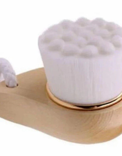 Load image into Gallery viewer, Facial Brush with Bamboo Handle by Choixe
