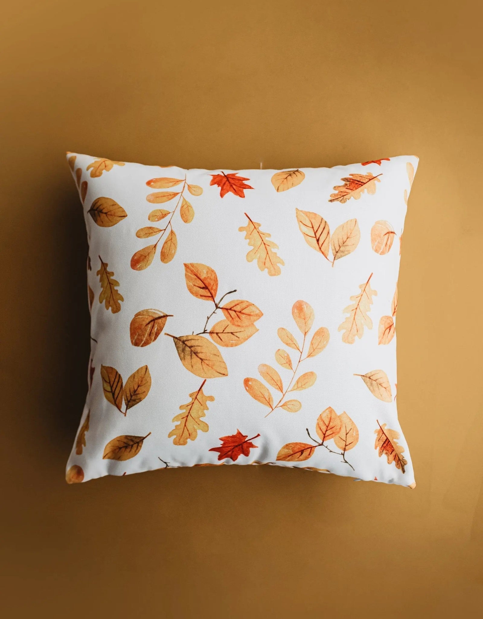 Fall Leaves Pillow Cover |  Thanksgiving decor | Farmhouse Pillows | Country Decor | Fall Throw Pillows | Cute Throw Pillows | Gift for her by UniikPillows