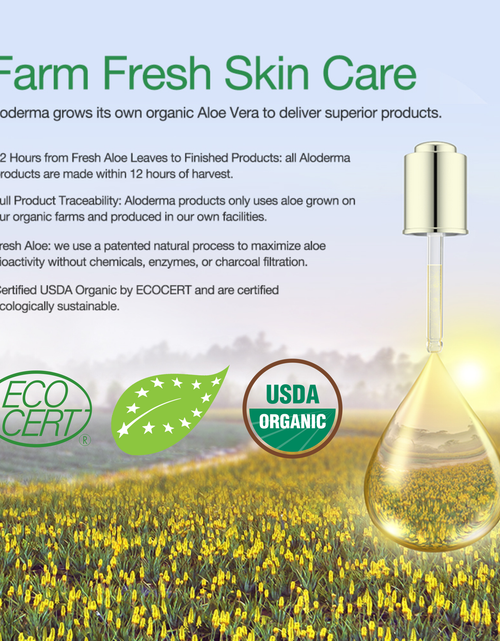 Load image into Gallery viewer, Pure Aloe Vera Skin Hydrator - 99.8% Organic Aloe by ALODERMA
