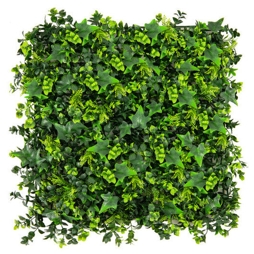Load image into Gallery viewer, 12 Pieces 20 x 20 Inch Artificial Greenery Foliage Panels with Insertable Branches
